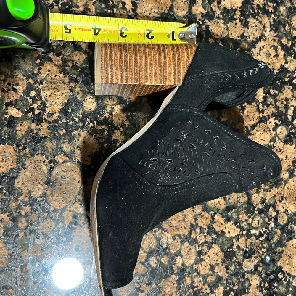 Fergaliscious Peep Toe Bootie - image 6